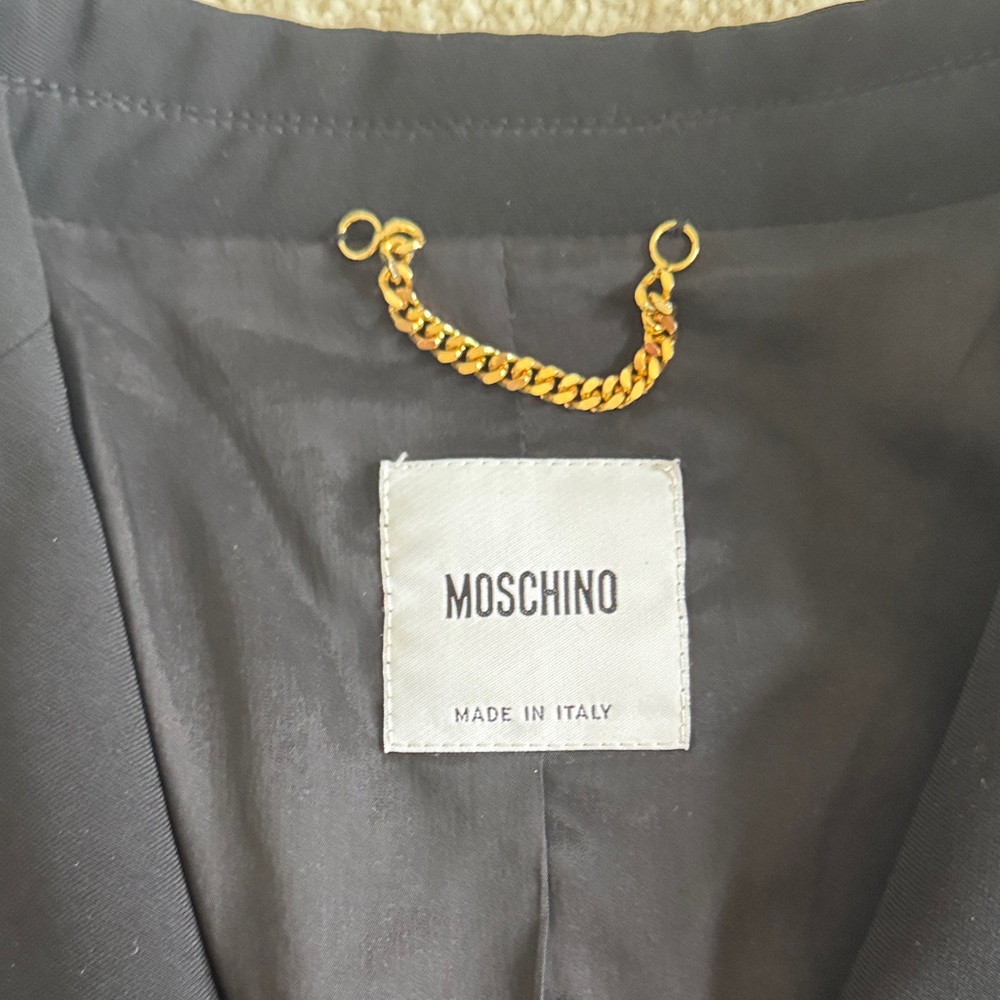 Moschino Classic Black Blazer - Picture 3 of 11